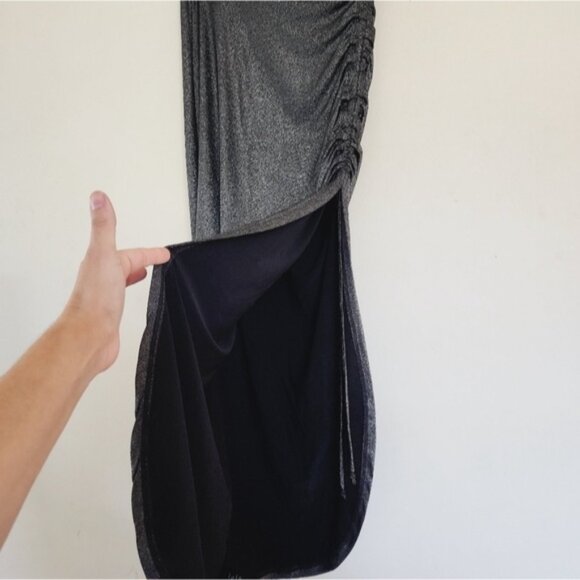 Guess Shimmery Asymmetrical Long Skirt size XS - Picture 5 of 7